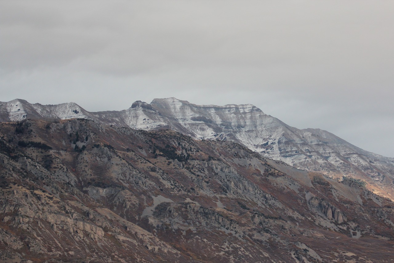 Laikyti Timpanogos, Kalnas, Timpanogos, Utah, Sniegas, Kraštovaizdis, Isatch, Nemokamos Nuotraukos,  Nemokama Licenzija