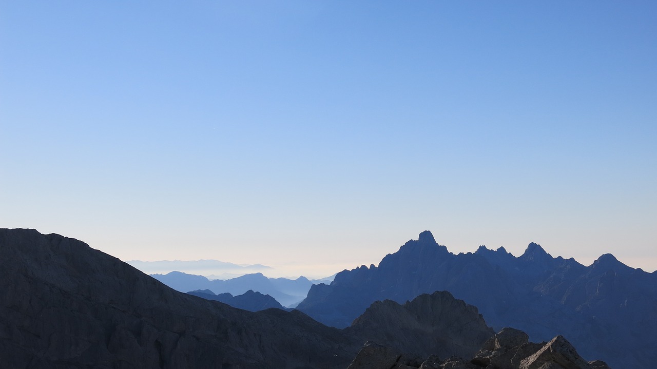 Kalnas, Picos De Europa, Saulėlydis, Nemokamos Nuotraukos,  Nemokama Licenzija