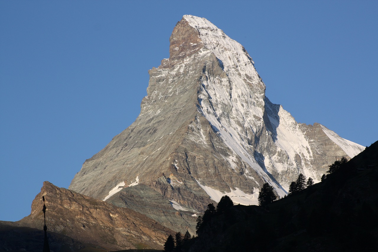 Kalnas, Matterhorn, Zermatt, Nemokamos Nuotraukos,  Nemokama Licenzija
