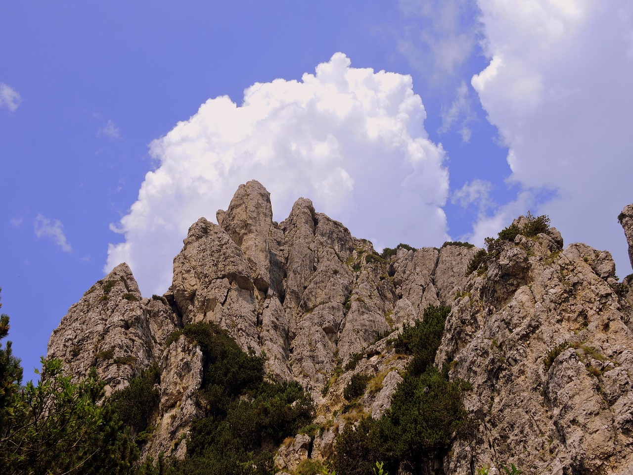 Kalnas, Debesis, Dolomitai, Dangus, Italy, Nemokamos Nuotraukos,  Nemokama Licenzija
