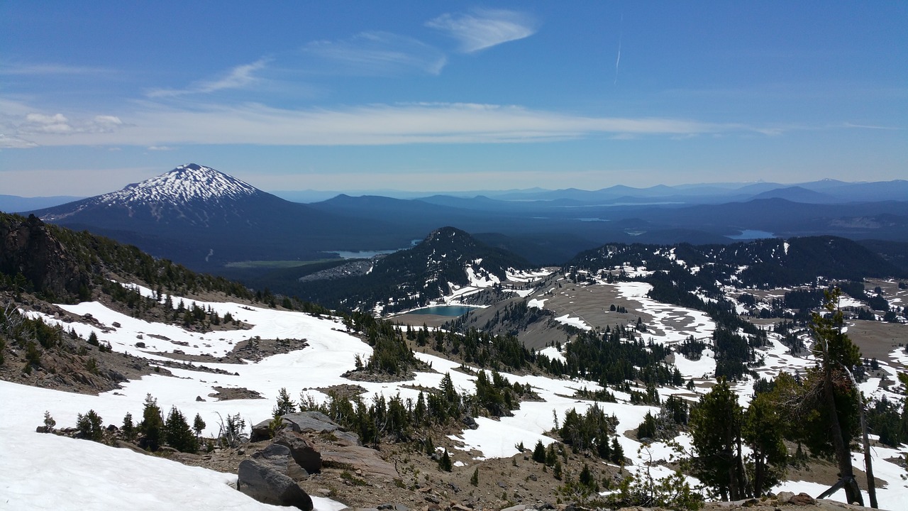 Kalnas, Oregonas, Trys Seserys, Nemokamos Nuotraukos,  Nemokama Licenzija