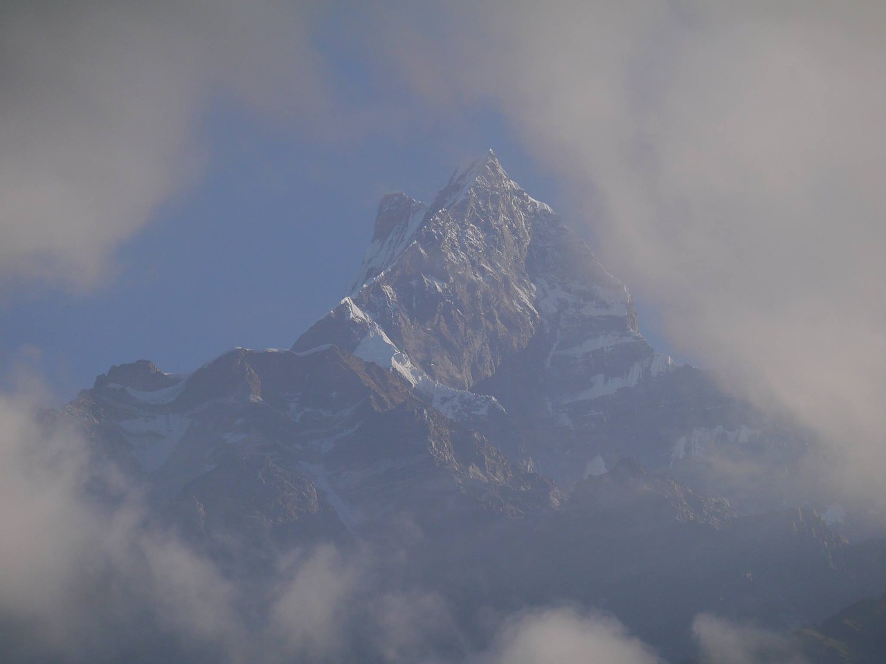 Kalnas, Debesys, Nepalas, Kraštovaizdis, Dangus, Piko, Pasivaikščiojimas, Himalaja, Alpinizmas, Himala