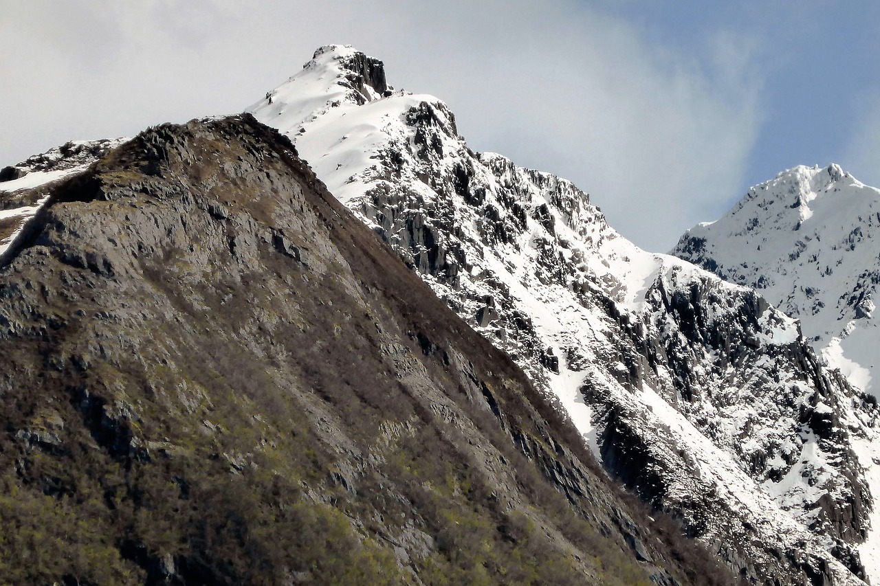 Kalnas, Sniegas, Žiema, Gamta, Norvegija, Nemokamos Nuotraukos,  Nemokama Licenzija