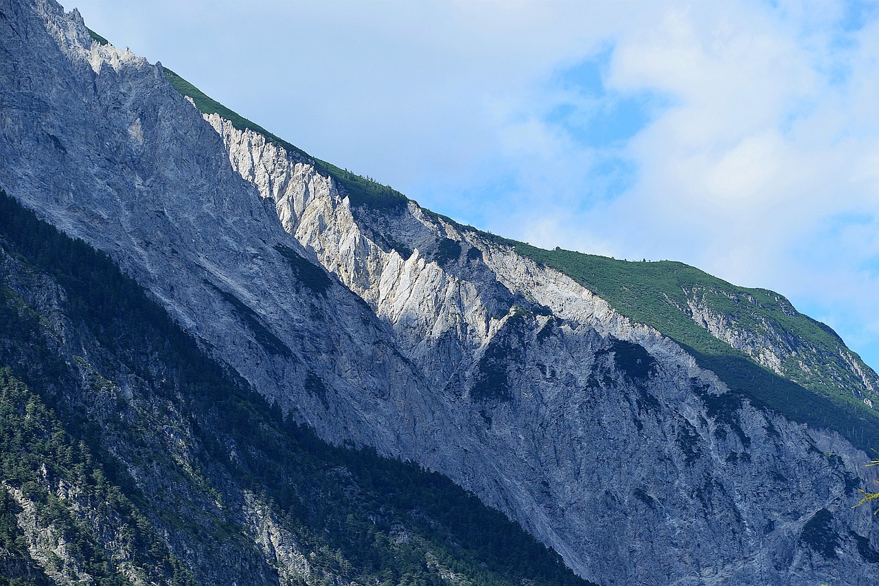 Kalnas, Rokas, Tschirgant, Roppen, Intalto Slėnis, Tyrol, Tirolo Alpės, Austria, Nemokamos Nuotraukos,  Nemokama Licenzija