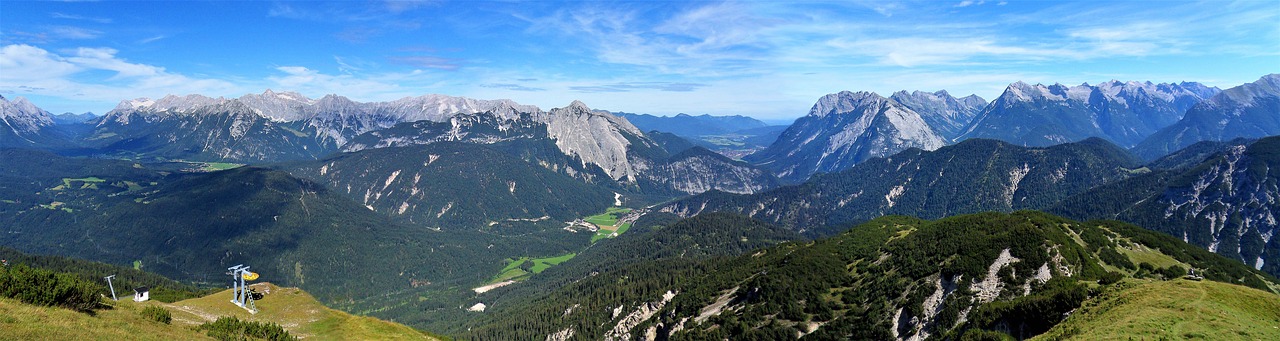 Kalnas, Alpe, Austria, Panoraminis, Kraštovaizdis, Gamta, Aukščiausiojo Lygio Susitikimas, Dangus, Žygiai, Panoraminiai Vaizdai