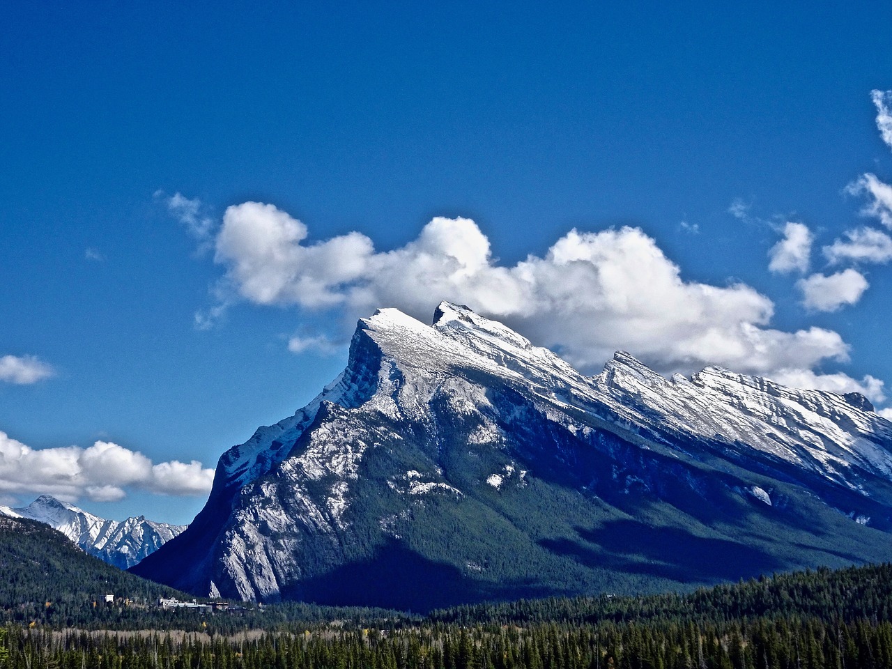 Kalnas, Banff, Kanada, Piko, Dykuma, Gamta, Kraštovaizdis, Vaizdingas, Nemokamos Nuotraukos,  Nemokama Licenzija