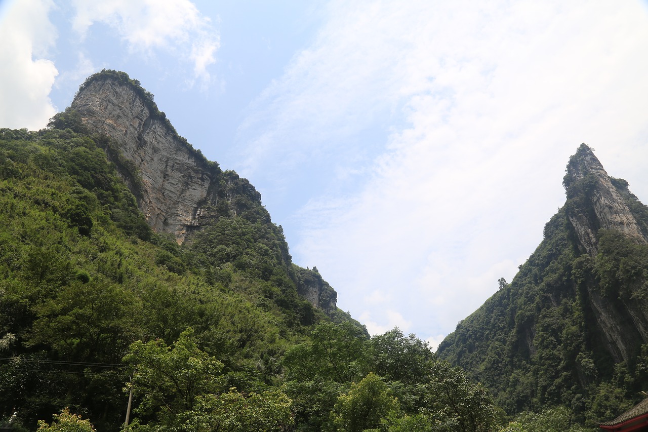 Kalnas, Vakarų Hunane, Didžiulis, Ieškoti, Dangus, Nemokamos Nuotraukos,  Nemokama Licenzija