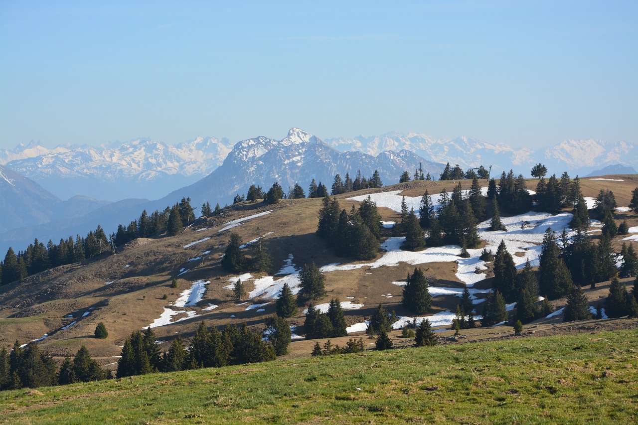 Kalnas, Haute-Savoie, Pavasaris, Slidinėjimas, Vaizdas, Kraštovaizdis, Gamta, Aukštas Kalnas, France, Dangus