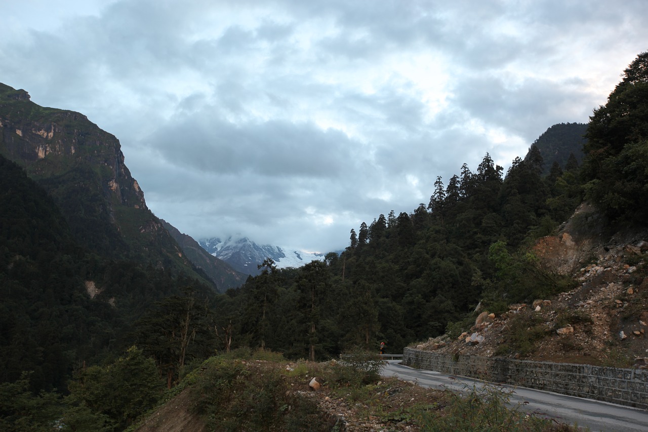Kalnas, Kraštovaizdis, Sichuanas, Nemokamos Nuotraukos,  Nemokama Licenzija