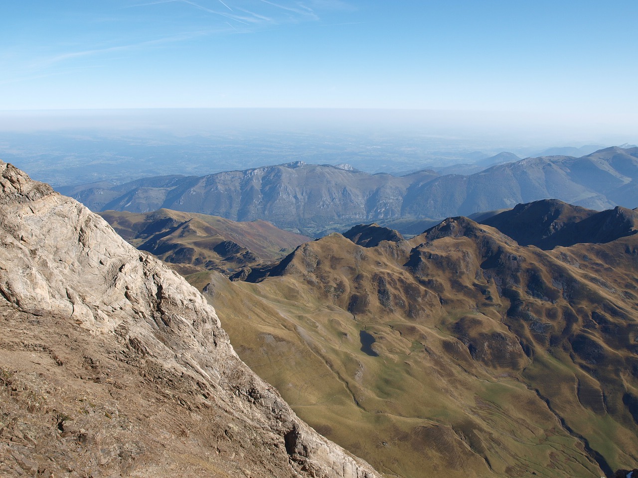 Kalnas, Pietų Viršūnė, Promenada, Pyrénées, Aukštas Kalnas, Kraštovaizdis, Panorama, Vaizdas, Nemokamos Nuotraukos,  Nemokama Licenzija
