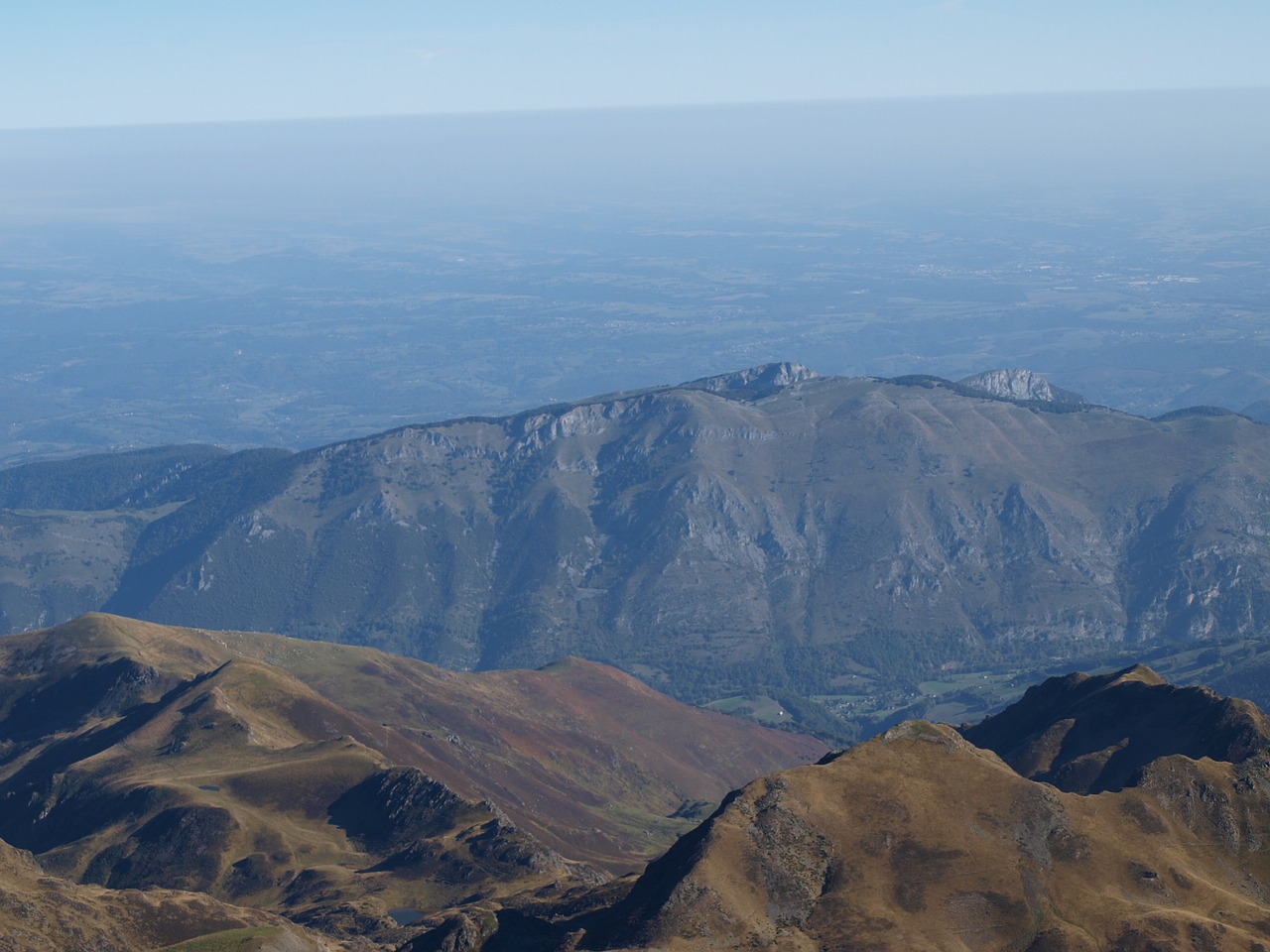 Kalnas, Pietų Viršūnė, Promenada, Pyrénées, Aukštas Kalnas, Kraštovaizdis, Panorama, Vaizdas