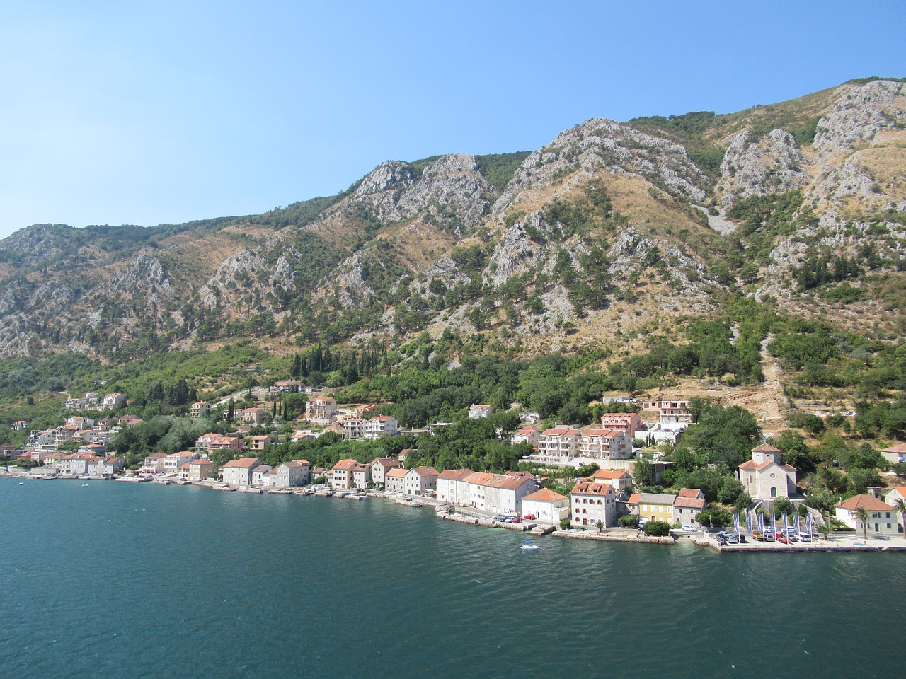 Kalnas, Kotor, Montenegro, Jūrų Miestas, Įlanka, Nemokamos Nuotraukos,  Nemokama Licenzija