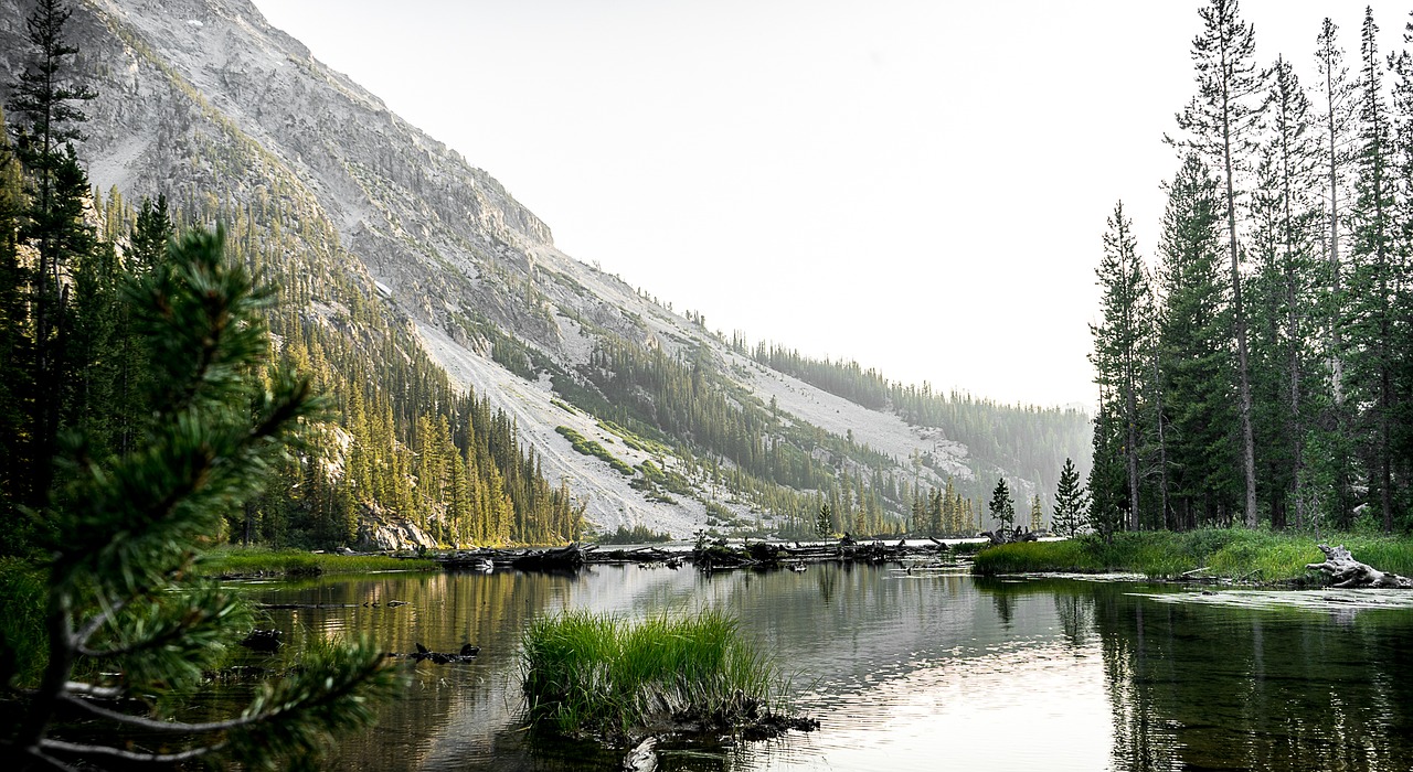 Kalnas, Ežeras, Žalias, Idaho, Nemokamos Nuotraukos,  Nemokama Licenzija