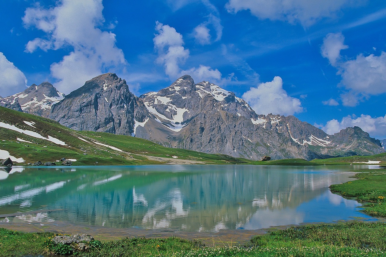 Kalnas, Gamta, Panoraminis, Ežeras, Vanduo, France, Nemokamos Nuotraukos,  Nemokama Licenzija