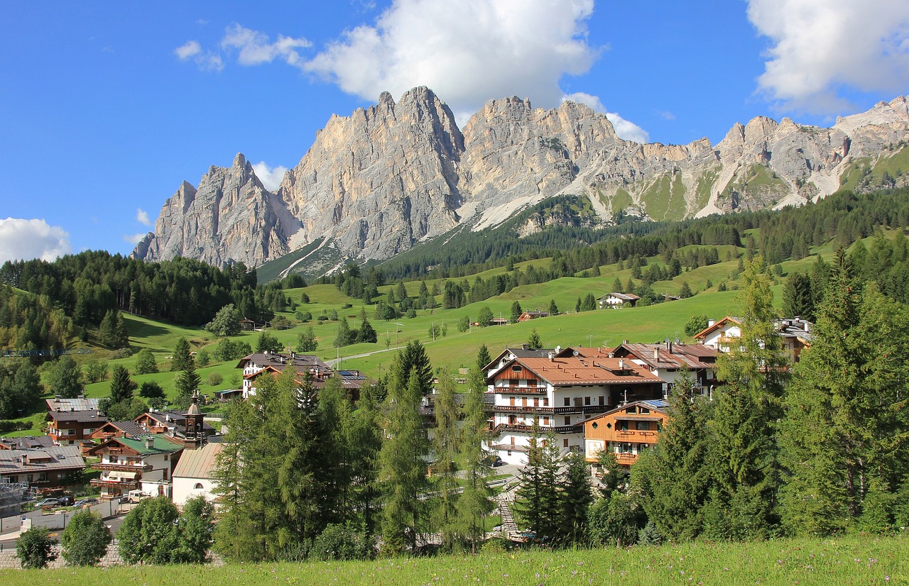 Kalnas,  Gamta,  Kelionė,  Mediena,  Panorama,  Dolomitai,  Kraštovaizdis,  Dangus,  Medis,  Miškas