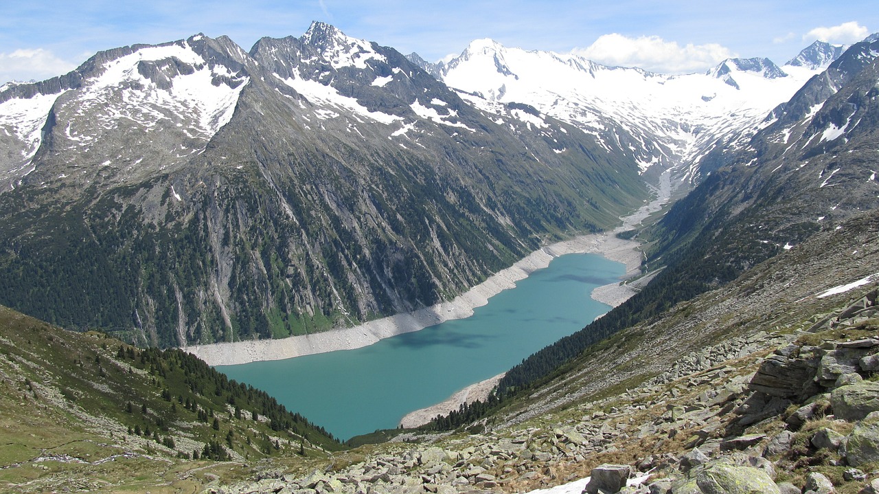 Kalnas, Ežeras, Vanduo, Gamta, Kraštovaizdis, Gražus, Kelionė, Turizmas, Vasara, Taikus