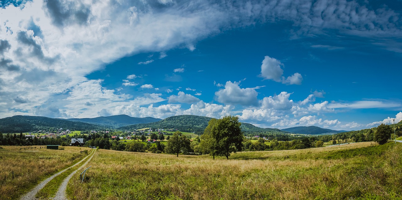 Kalnas, Panorama, Pieva, Medis, Kraštovaizdis, Šventė, Kalnai, Dangus, Nemokamos Nuotraukos,  Nemokama Licenzija