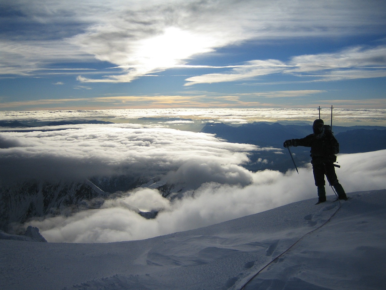 Kalnas, Mont Blanc, Aukščiausiojo Lygio Susitikimas, France, Kraštovaizdis, Alpės, Nuotykis, Žinomas, Masyvas, Natūralus