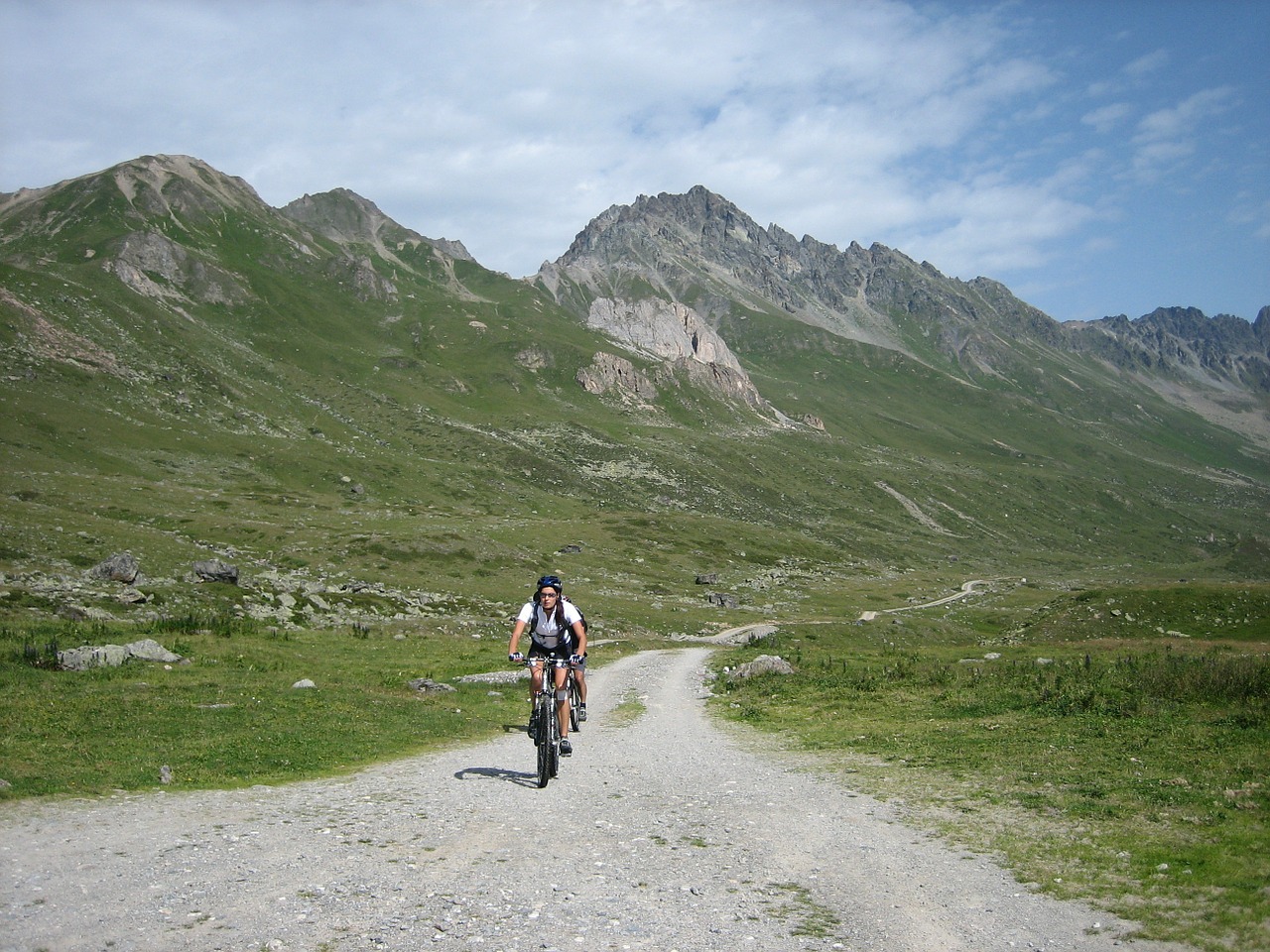 Kalnų Dviratis, Dviračiu, Dviratis, Toli, Kalnai, Transalpos, Gamta, Sportas, Mtb, Bergsport