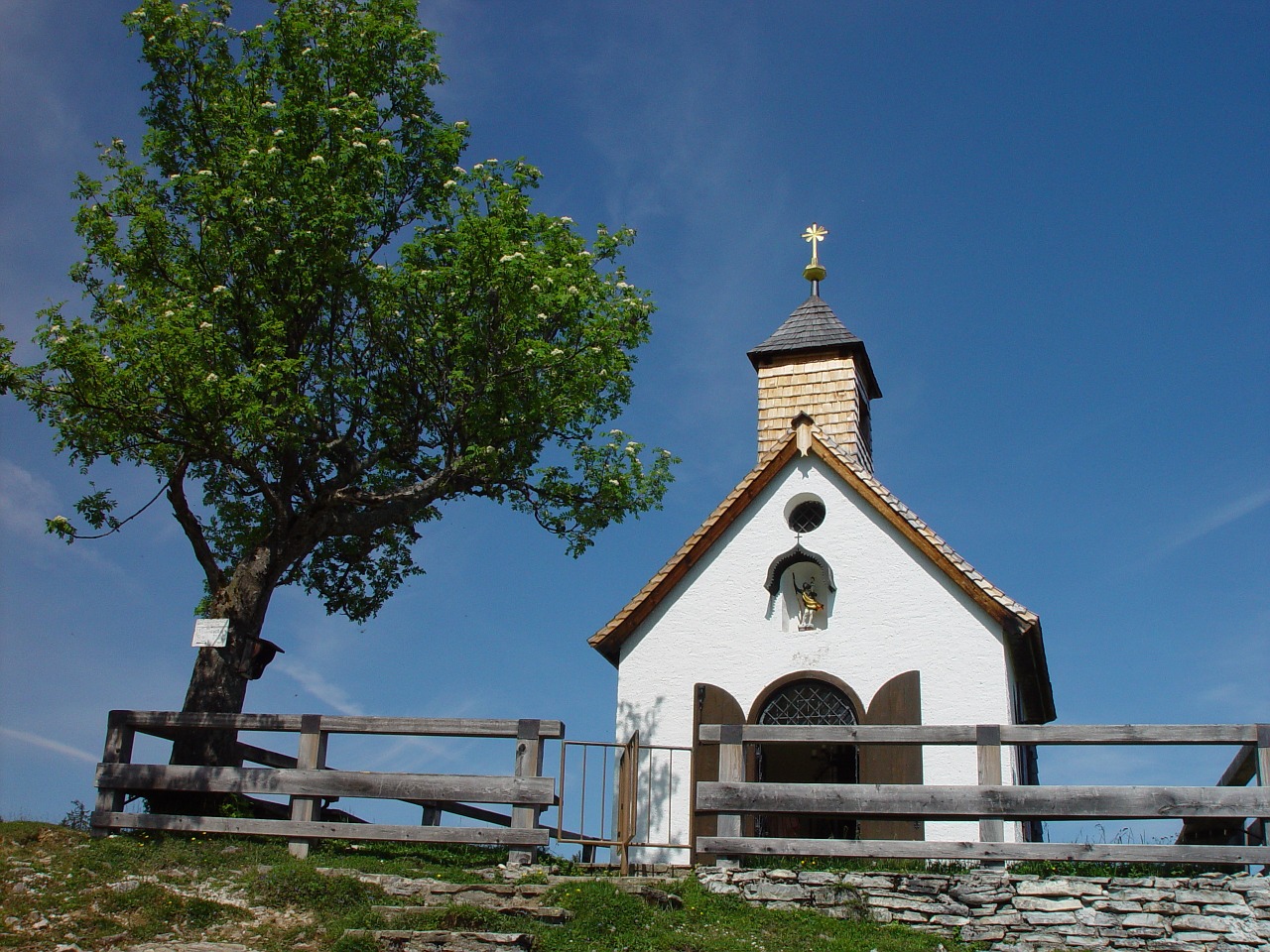 Kalnų Koplyčia, Kalnai, Plato, Salzkammergut, Austria, Kraštovaizdis, Vasara, Idiliškas, Poilsis, Nemokamos Nuotraukos