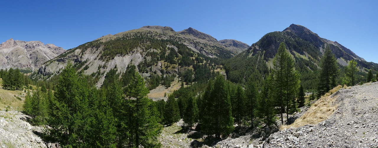 Kalnų Panorama, Alpės, France, Dévoluy Masyvas, Hautes Alpes, Vasara, Nemokamos Nuotraukos,  Nemokama Licenzija
