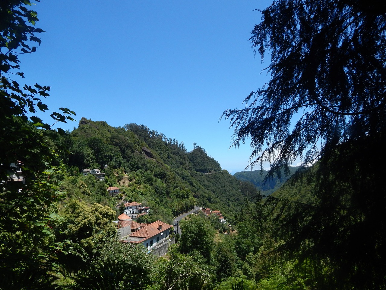 Kalnų Kaimas, Kalnų Peizažas, Madeira, Nemokamos Nuotraukos,  Nemokama Licenzija