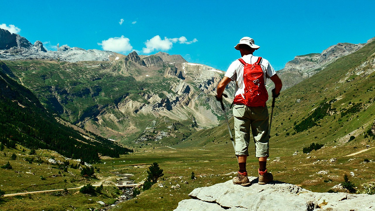 Alpinistas,  Ordesa,  Kalnai,  Peizažai,  Dangus,  Kelias,  Panoraminis,  Grožio,  Alpinizmas,  Huesca