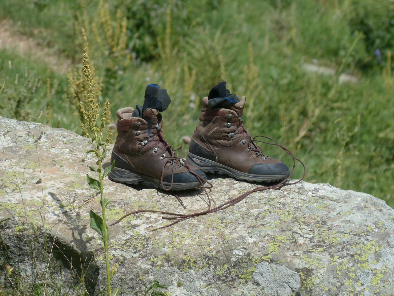 Alpinizmo Batai, Avalynė, Pėsčiųjų Batai, Dėvėti, Kojinės, Žygiai, Shoelaces, Nemokamos Nuotraukos,  Nemokama Licenzija