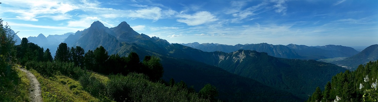 Kalnai, Schachen, Žygiai, Vaizdas, Panorama, Kraštovaizdis, Kalnų Žygiai, Nemokamos Nuotraukos,  Nemokama Licenzija