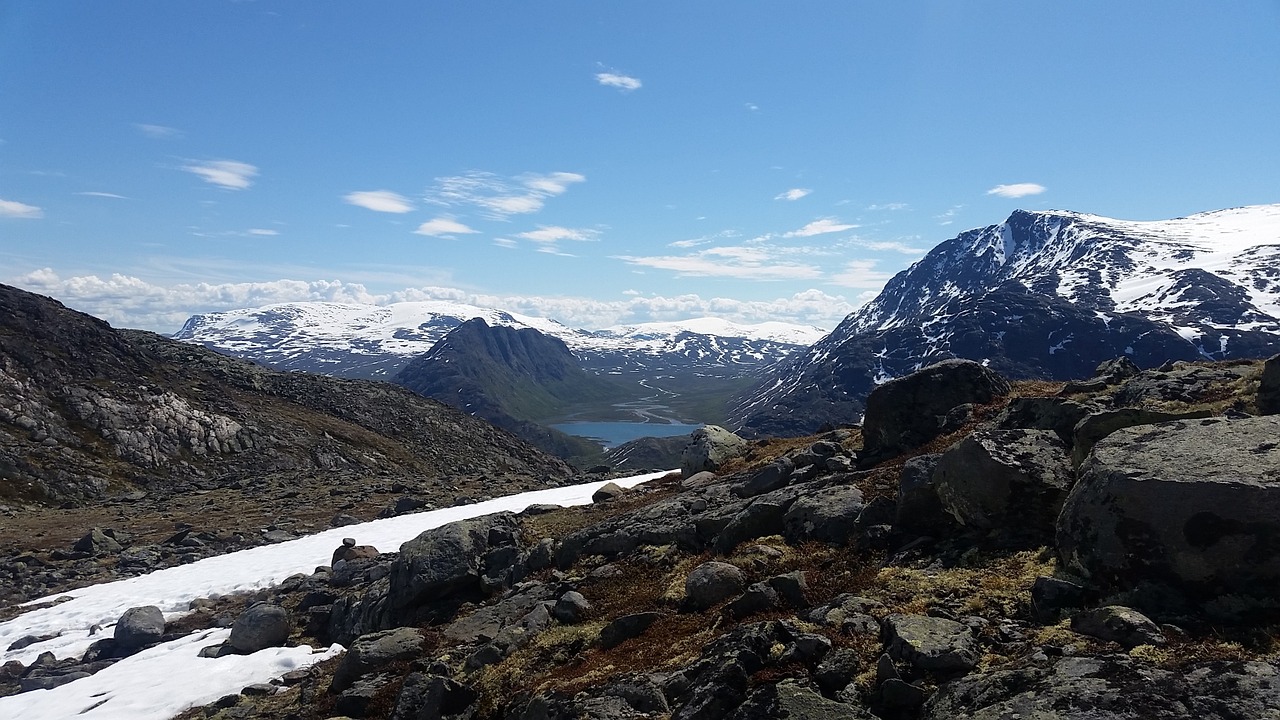 Kalnai, Sniegas, Kalnų, Norvegija, Nemokamos Nuotraukos,  Nemokama Licenzija