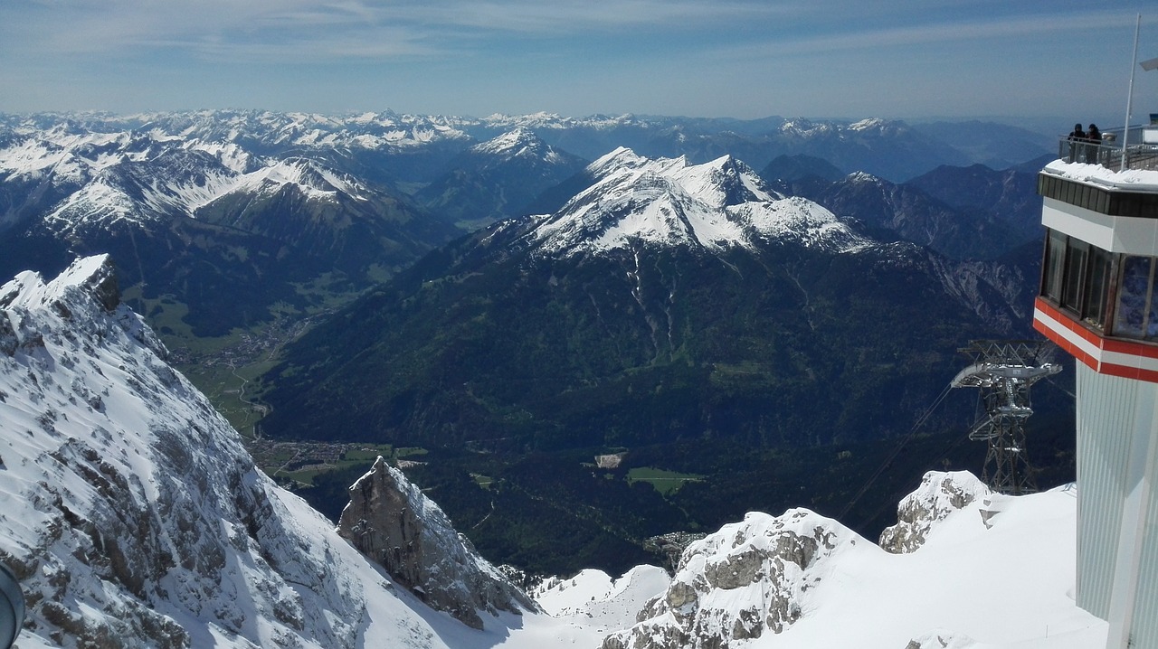 Kalnai, Pietų Vokietijoje, Sniegas, Zugspitse, Nemokamos Nuotraukos,  Nemokama Licenzija