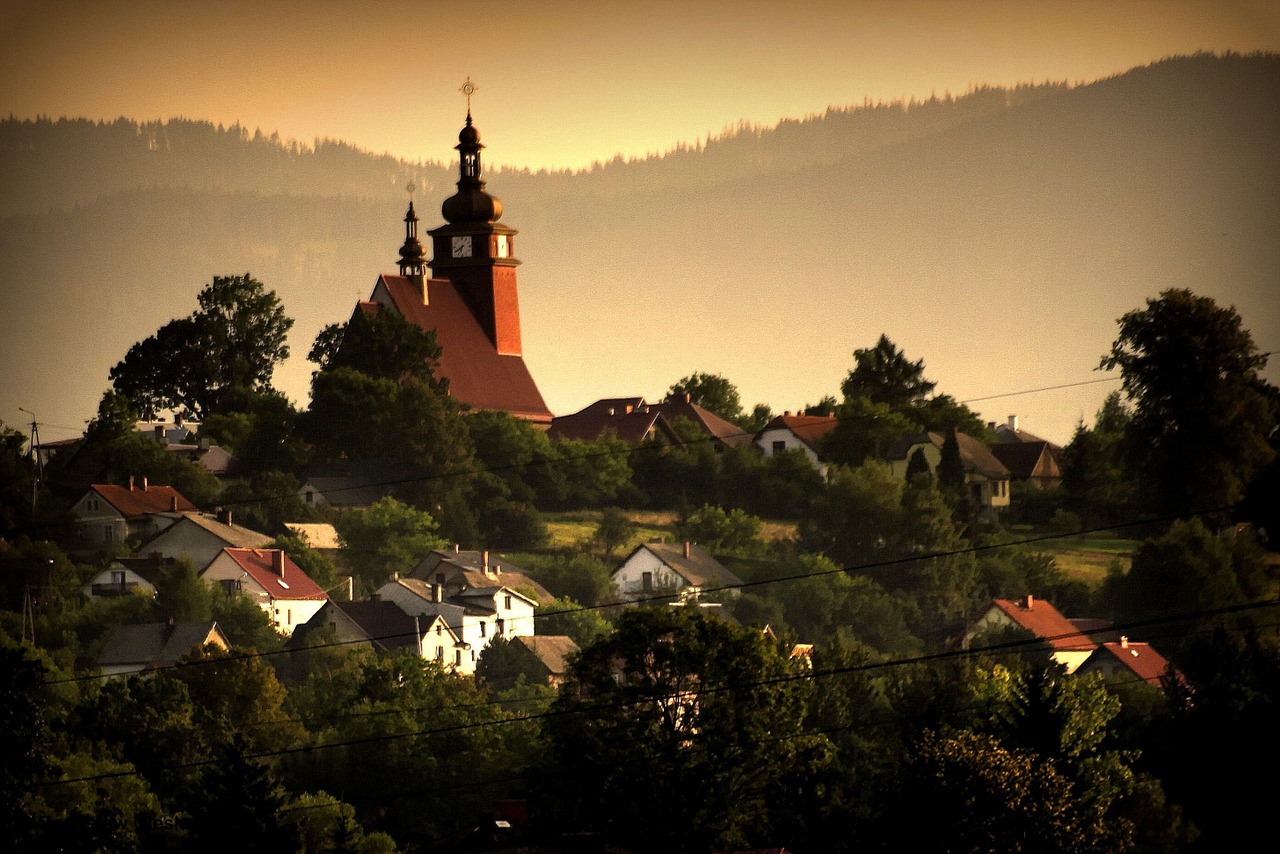 Kalnai, Bažnyčia, Pietrzykowice, Nemokamos Nuotraukos,  Nemokama Licenzija