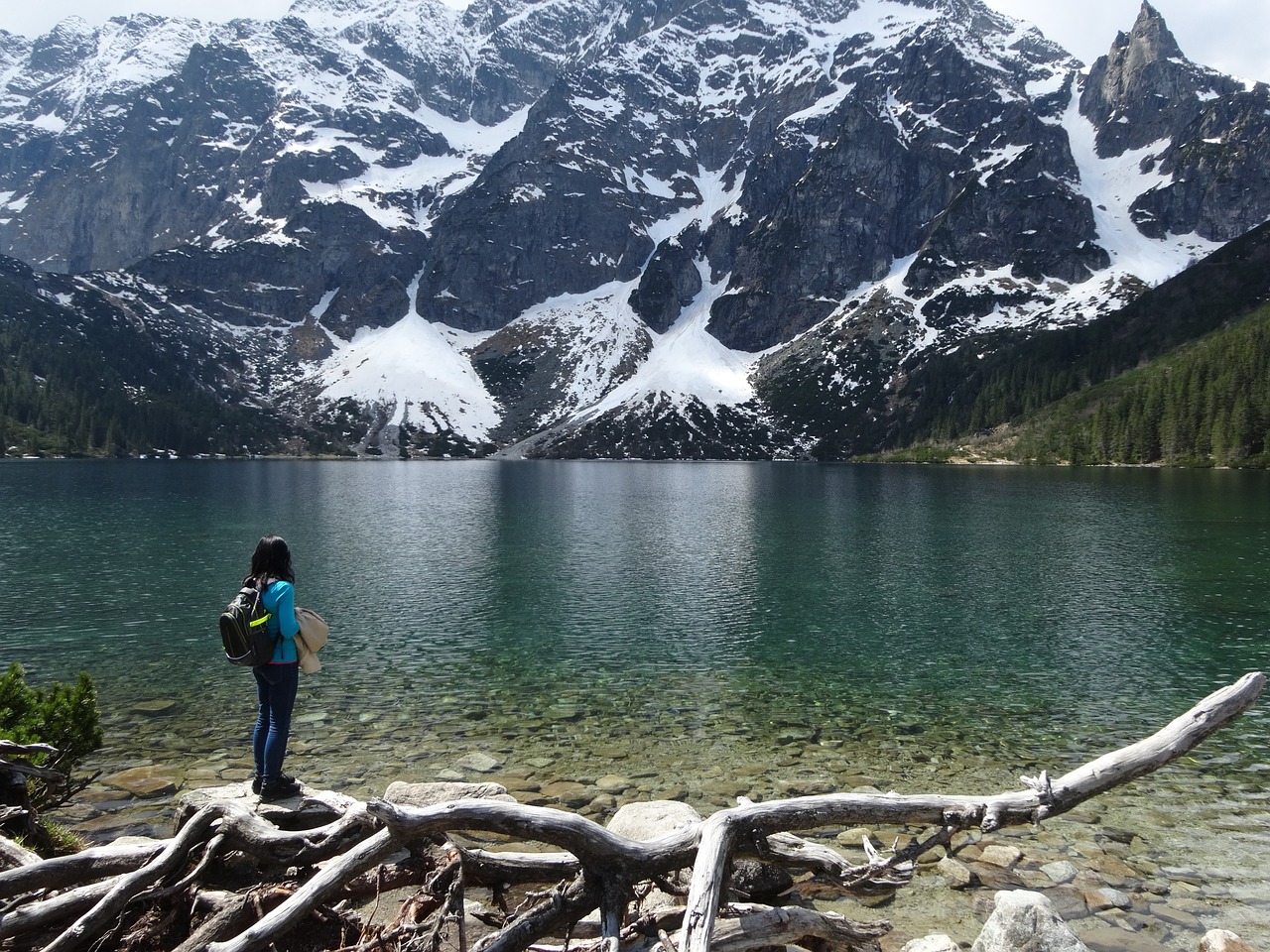 Kalnai, Tatry, Morskie Oko, Aukštas Tatras, Kraštovaizdis, Kelionė, Gamta, Nacionalinis Parkas, Pėsčiųjų Takai, Nemokamos Nuotraukos