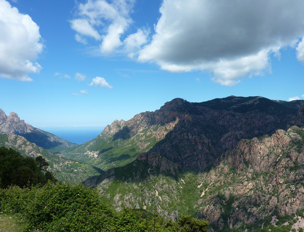 Korsika, Kalnai, Kalnų, Kalnų Peizažas, Nemokamos Nuotraukos,  Nemokama Licenzija