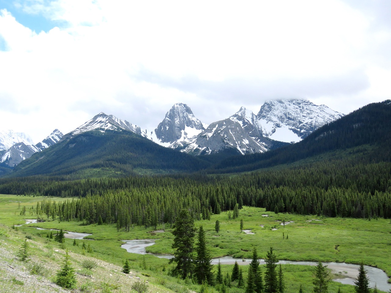 Kalnai, Slėnis, Alberta, Kanada, Kananaskis, Kraštovaizdis, Gamta, Nemokamos Nuotraukos,  Nemokama Licenzija