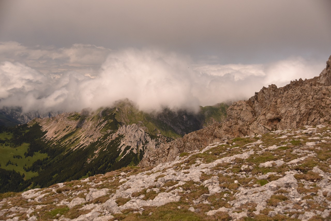 Kalnai, Panorama, Alpių, Kraštovaizdis, Žygiai, Austria, Dangus, Nemokamos Nuotraukos,  Nemokama Licenzija