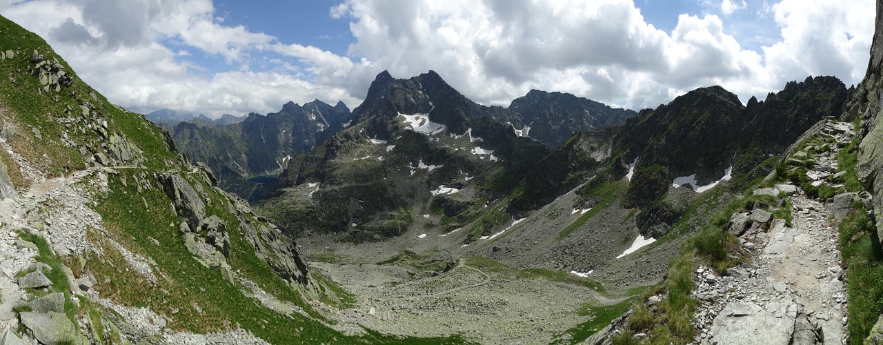 Kalnai, Panorama, Viršūnės, Aukštas Tatras, Gamta, Lenkija, Nacionalinis Parkas, Peržiūros Funkcijos, Nemokamos Nuotraukos,  Nemokama Licenzija