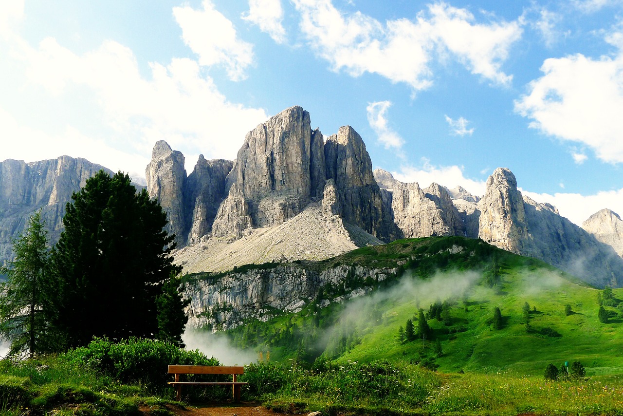 Kalnai, South Tyrol, Dolomitai, Alpių, Kraštovaizdis, Kalnų Pasaulis, Nemokamos Nuotraukos,  Nemokama Licenzija