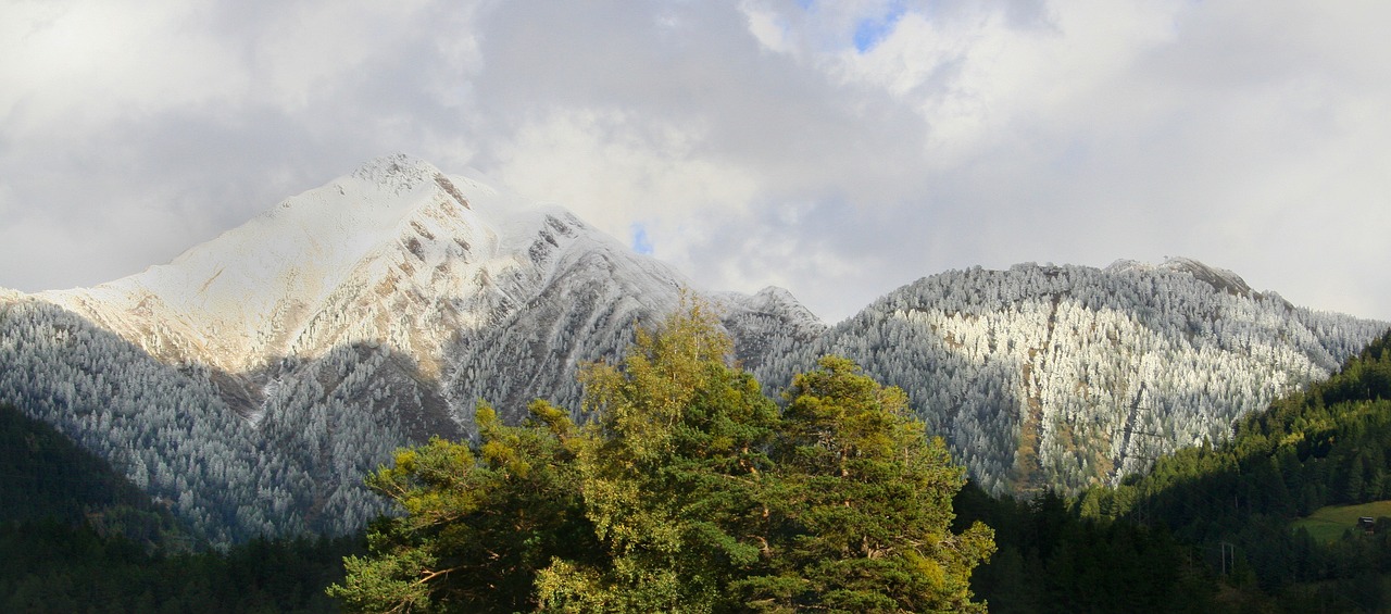 Kalnai, Kraštovaizdis, Alpių, Ruduo, Dangus, Gamta, Sniegas, Valais, Šveicarija, Saulė