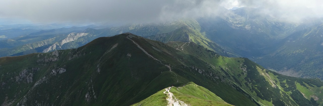 Kalnai, Rūkas, Debesys, Kraštovaizdis, Tatry, Žygių Takas, Nemokamos Nuotraukos,  Nemokama Licenzija