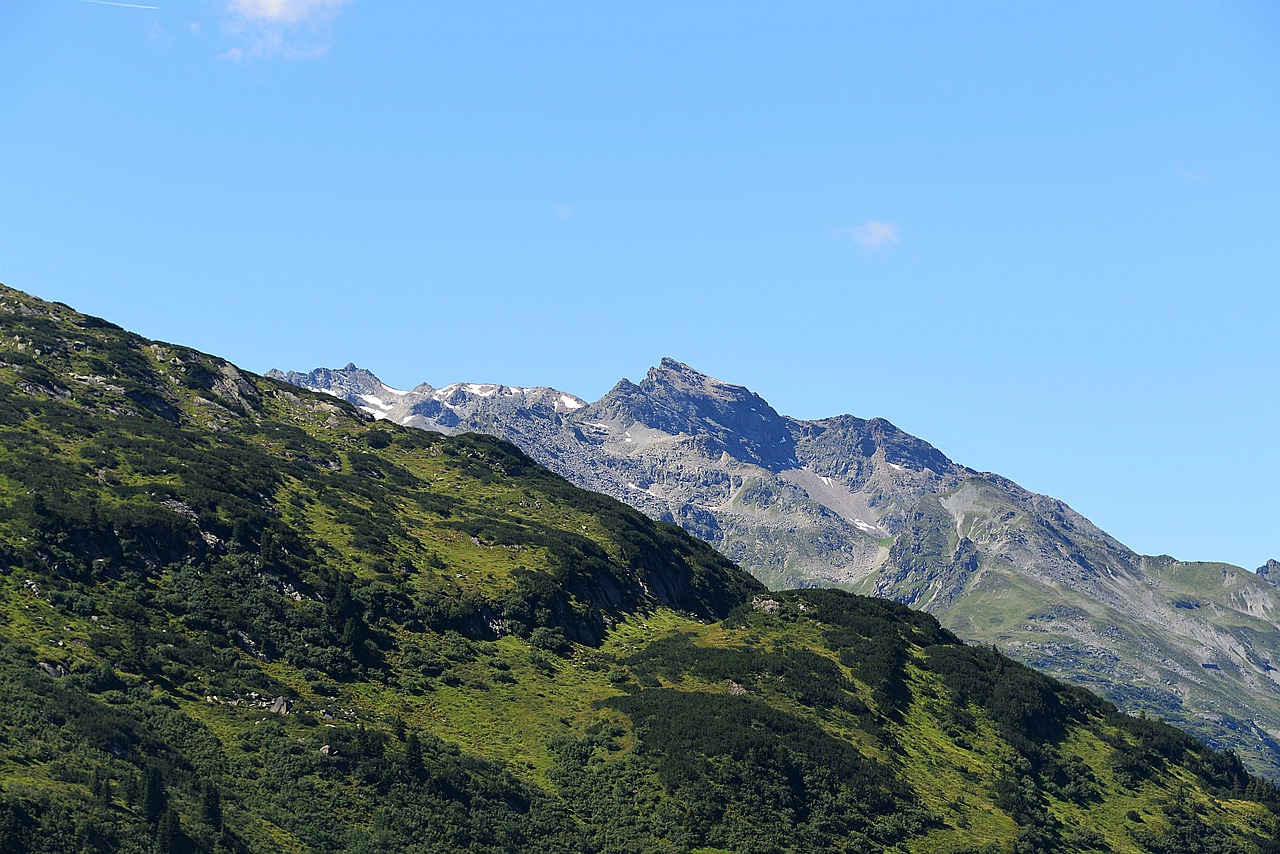 Kalnai, Panorama, Tyrol, Kaunertal, Tolimas Vaizdas, Alpenpanorma, Nemokamos Nuotraukos,  Nemokama Licenzija