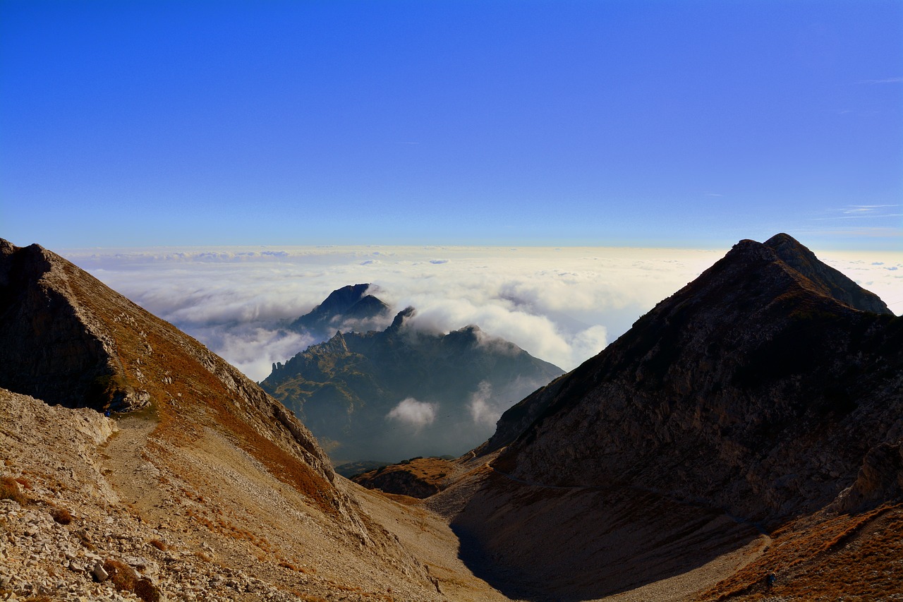 Kalnai, Debesys, Kraštovaizdis, Dangus, Debesis, Carega, Italy, Maži Dolomitai, Nemokamos Nuotraukos,  Nemokama Licenzija