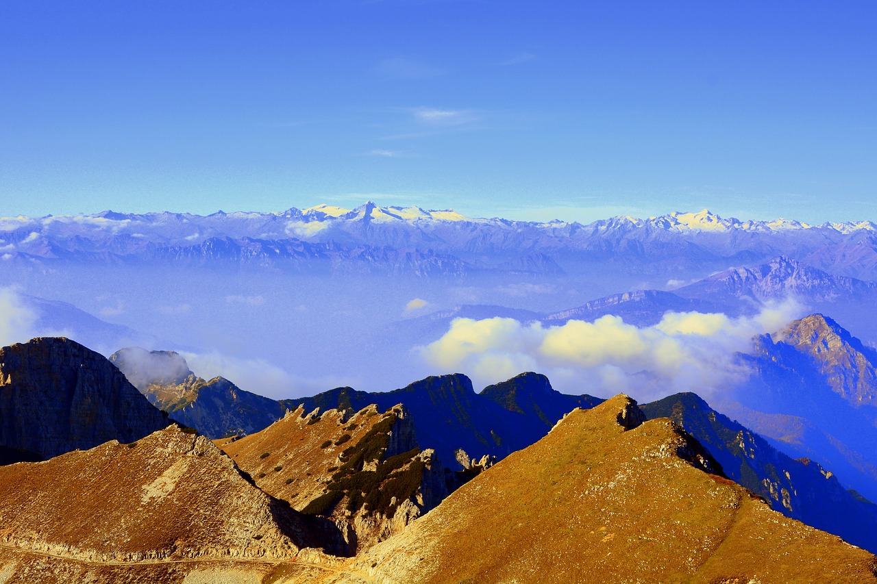 Kalnai, Debesys, Kraštovaizdis, Dangus, Debesis, Carega, Italy, Maži Dolomitai, Žygiai, Nemokamos Nuotraukos