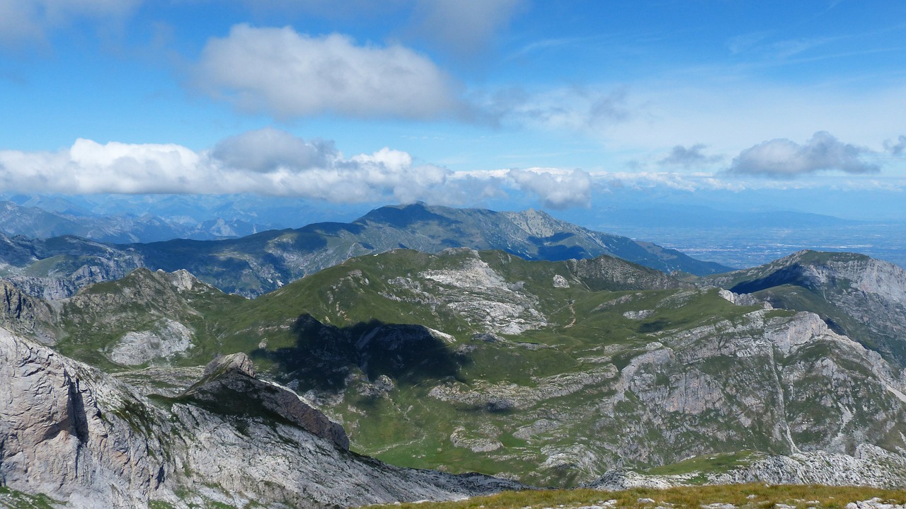 Kalnai, Cima Della Saline, Kalnas, Aukščiausiojo Lygio Susitikimas, Požiūris, Alpių, Jūrų Alpės, Italy, Fiziologinis Tirpalas, Vaizdas