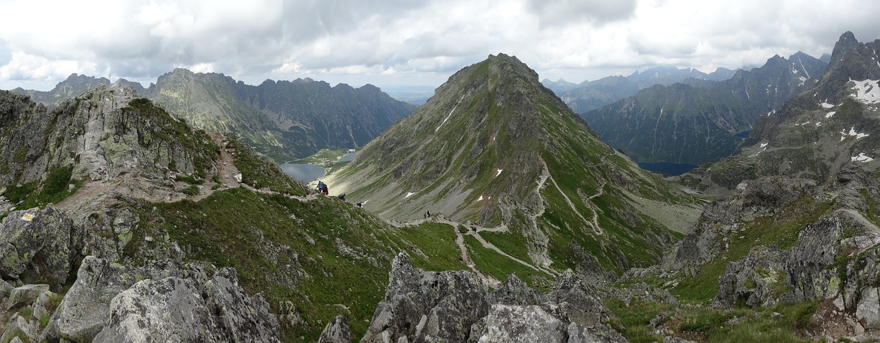 Kalnai, Tatry, Aukštas Tatras, Kraštovaizdis, Lenkija, Gamta, Panorama, Nacionalinis Parkas, Pėsčiųjų Takai, Nemokamos Nuotraukos