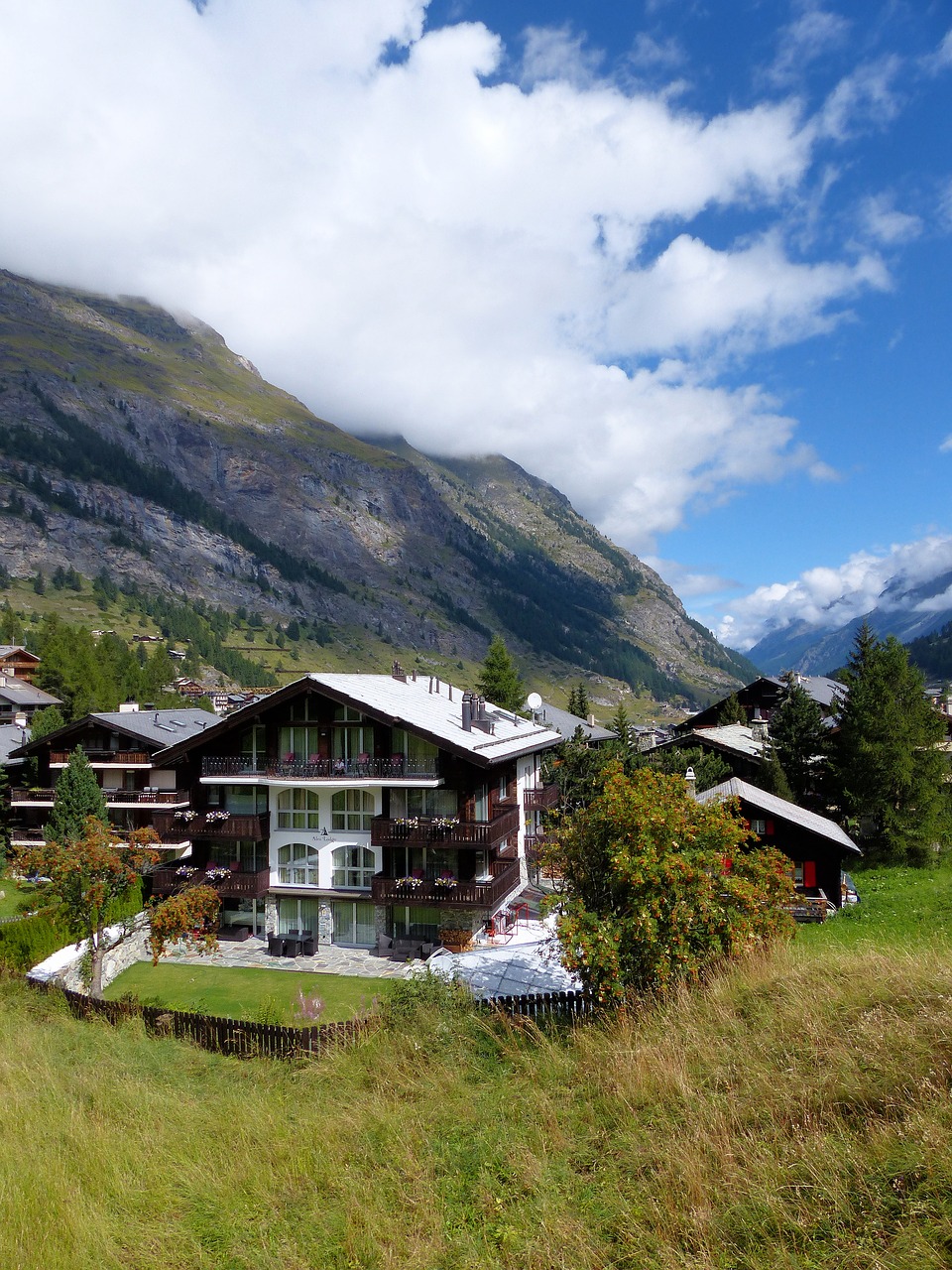 Kalnai, Šveicarija, Zermatt, Namai, Nemokamos Nuotraukos,  Nemokama Licenzija