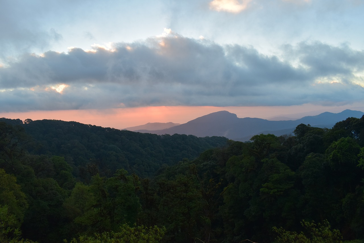 Kalnai, Doi Hua Suea, Doi Inthanon, Nemokamos Nuotraukos,  Nemokama Licenzija