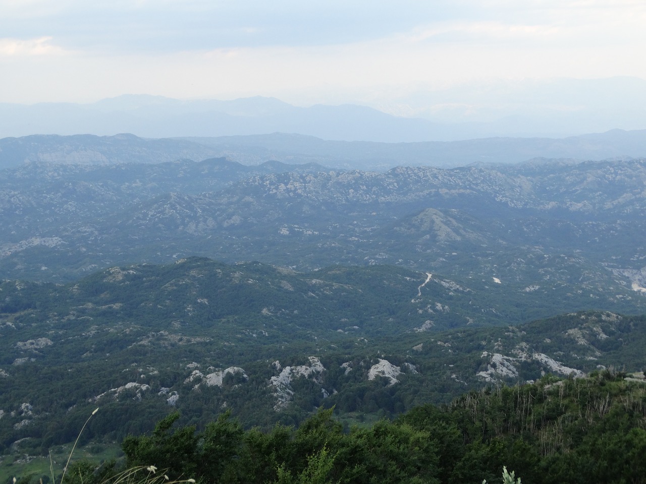 Kalnai, Monte Negro, Europa, Kraštovaizdis, Panorama, Dangus, Miškas, Kalnas, Natūralus, Jugoslavija