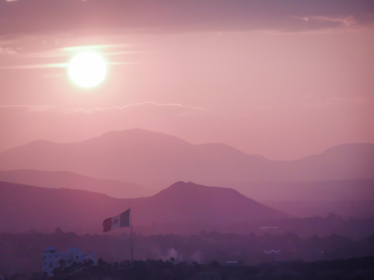 Kalnai, Meksika, Vėliava, Dangus, Nemokamas Vaizdas, Nemokamos Nuotraukos,  Nemokama Licenzija