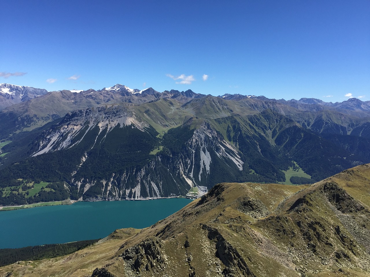 Kalnai, Žygiai, South Tyrol, Italy, Laisvė, Keliautojas, Žygis, Takas, Gamta, Ežeras